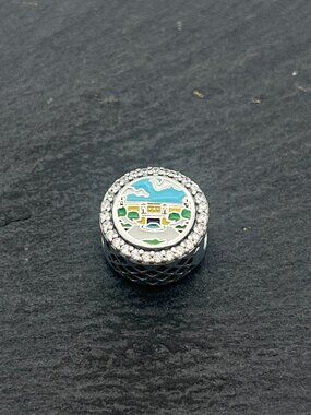 Pandora The Hotel Hershey Pennsylvania Sterling Silver Bead Charm Jewelry